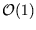 $ \mathcal{O}(1)$